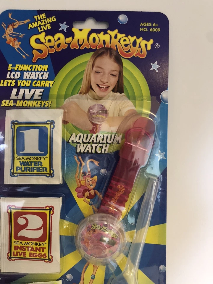 Reloj Acuario MacDue 1997 Serie Pirata Monos Marinos Vivos De Colección Educativo #14 Foto 2 de 4