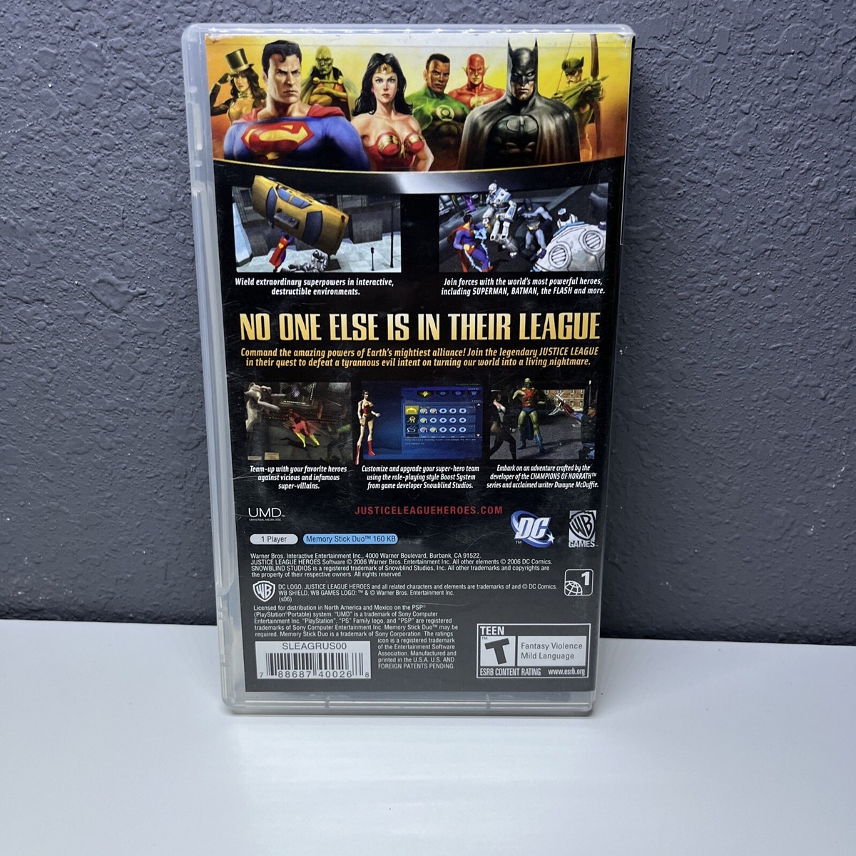 Justice League Heroes - PlayStation Portable (Psp) 788687400268| eBay