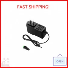 ALITOVE DC 12V 1A Power Supply 1000mA 12W AC/DC Adapter, 100~240V AC to DC 12 Vo