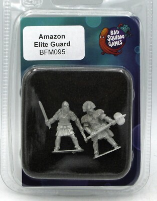 Bad Squiddo Games BFM095 Amazon Elite Guard (Amazons) Female Fantasy Warriors