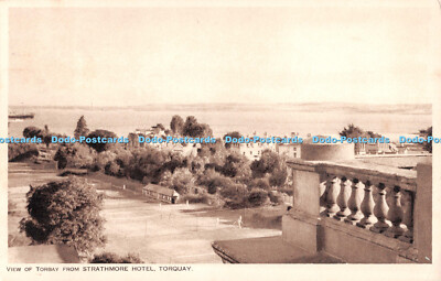 R530935 Blick auf Torbay vom Strathmore Hotel Torquay 1939