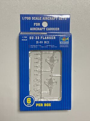 Trumpeter No 03410 - SU-33 Flanker ( 6 stk pro Box ) - 1:700 ''Neu'' in OVP