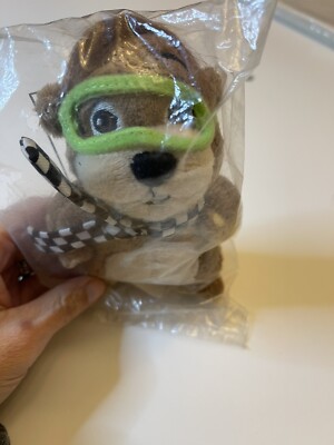 Vintage Animal Plush Digger Chipmunk Bear W/ Goggles NEW