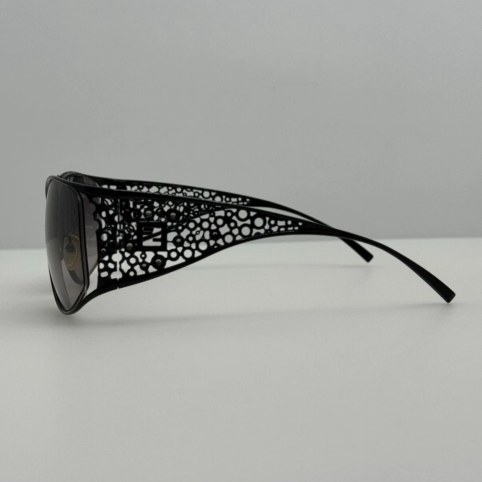 Gafas de sol Fendi FS5067R 001 para mujer edición limitada Italia 60-13-125 Foto 4 de 4