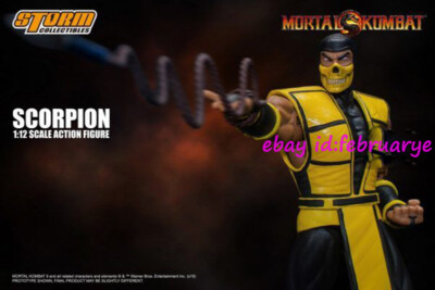 Storm Toys 1/12 Scorpion Mortal Kombat Action Figure New In Stock