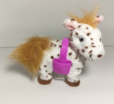 FurReal Friends Brown White Pony Snuggimals Mini Horse Pet Kids Walking  Toy