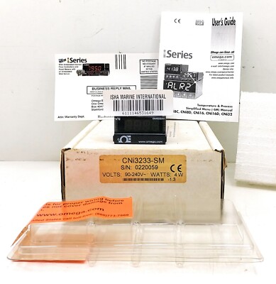 OMEGA CNi3233-SM din Prozessor Temperatur Mikroprozessor Kontroll- Panel Meter