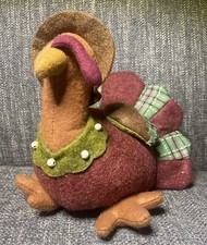 Felt Fall Plush Turkey Thanksgiving Fall Decor