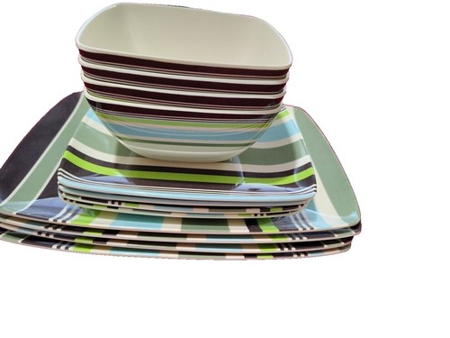 Set Of Target Room Essentials Melamine Dinner Plates Cherries