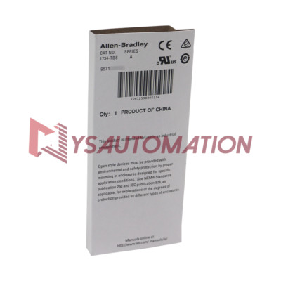 New Factory Sealed Allen-Bradley 1734-TBS POINT I/O Module Terminal Base