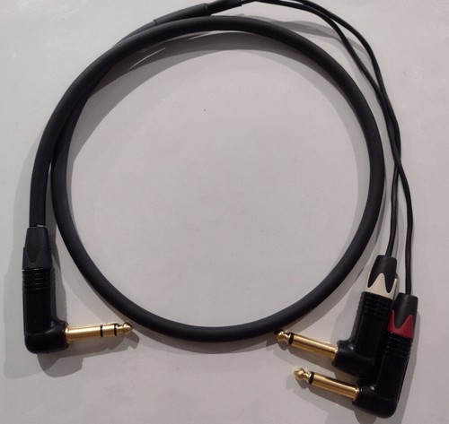 ESH AUDIO - Insert Cable - TRS - 2 x TS - Send/Return - Mogami 2930 - Neutrik - Picture 4 of 9