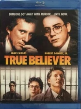 True Believer (Blu-ray, 1989) James Woods, Robert Downey Jr. - NEW, sealed