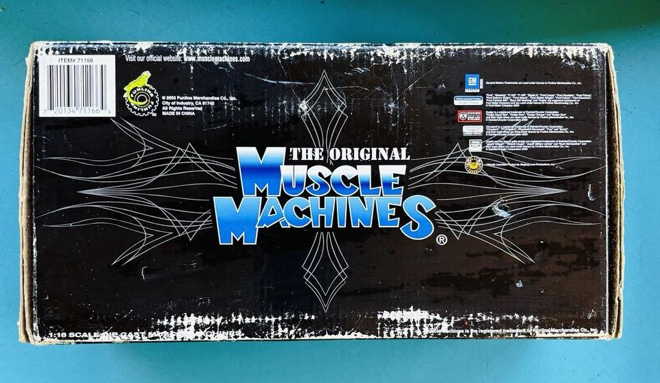 Muscle Machines Black & Green 1949 Mercury 1:18 Scale Diecast #71166 - Image 4 of 4