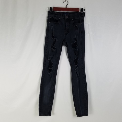 Aéropostale Jegging Femme Junior Taille 0 - Jean Slim Extensible Bleu - Occasion
