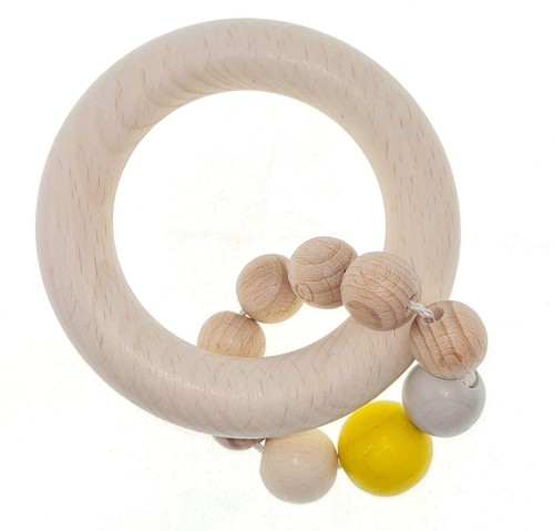 Baby Toy Rattle Ball Chain 8x12x4cm NEW Grasping Rattle Hand Rattle