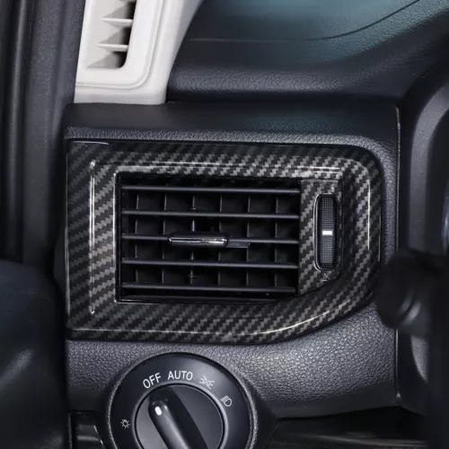 ABS Carbon Fiber Interior Dash Console Trim cover Set Fits Nissan Titan 2016-24 - Picture 25 of 27