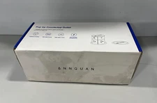 ANNQUAN 2 inch Space Saver Pop Up Outlet for Countertop, USB Ports- Black