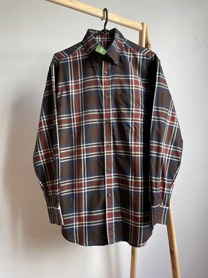 Camisa a cuadros de gran tamaño Orvis Westfield talla M nueva con etiquetas - Imagen 1 de 4