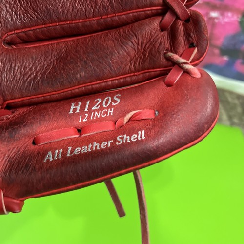 Rawlings Highlight Series Red Baseball Glove Mitt H120S 12 Inch - Picture 9 of 12