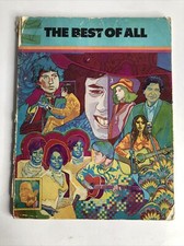 "THE BEST SONGS OF ALL" PIANO/VOCAL/GUITAR CHORDS MUSIC BOOK 1970 Good Condition