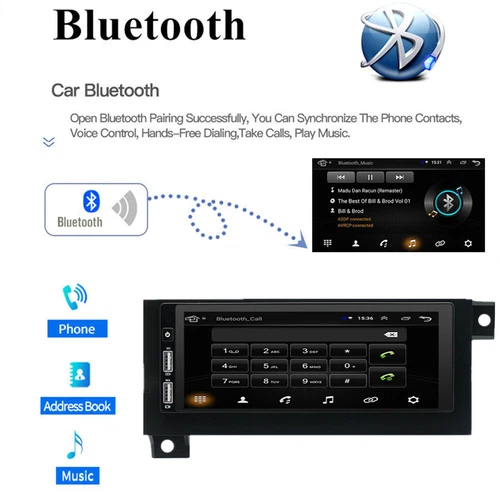 Unidad principal de radio GPS estéreo Android 13 de 6,8"" para Chrysler Dodge Plymouth Jeep 32G - Imagen 17 de 24