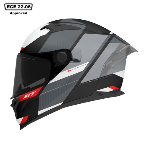 MT BRAKER SV CHENTO FULL FACE LIGHTWEIGHT MOTORCYCLE BIKE ECE22.06 CRASH HELMET - Picture 10 of 12