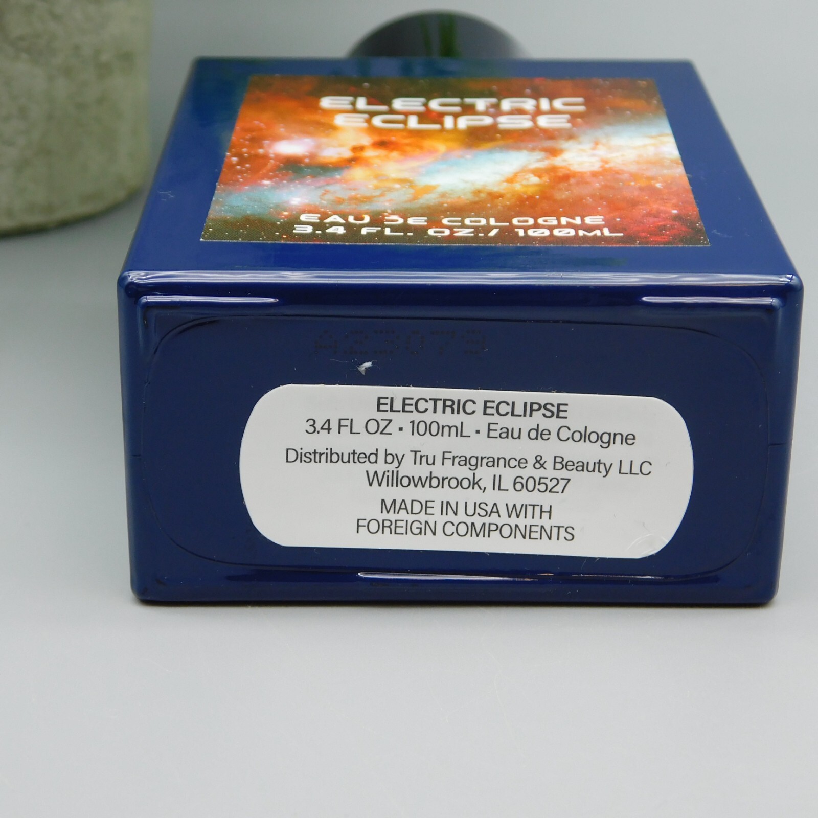 Tru Fragrance Electric Eclipse Eau de Cologne Spray 3.4 oz New Without Box