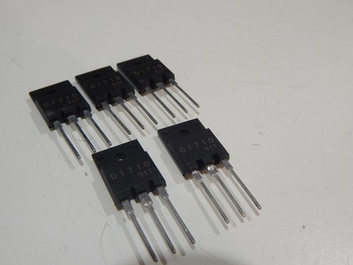 2SD1710 Silicon NPN D1710 ECG 2324 NTE 2324 - LOT OF 5 TRANSISTORS ...