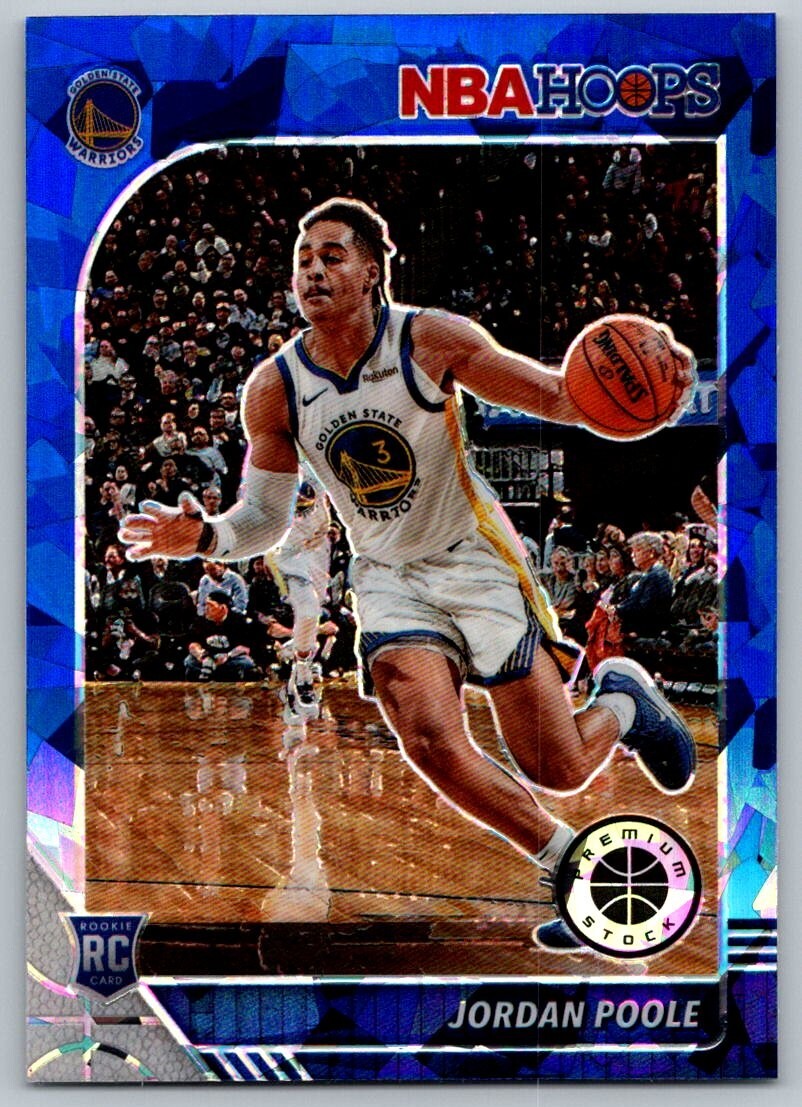 その他 2019 NBA Hoops Jordan Poole Autographed Jordan Poole 2019 Optic #169 Rated Rookie Signatures - Holo
