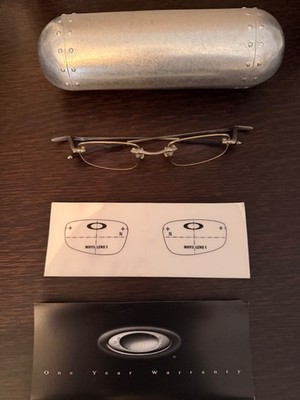 Oakley Why 3 Titanium Brille Brillengestell 31 Thirteen Soft Spike Evade O3 4 8