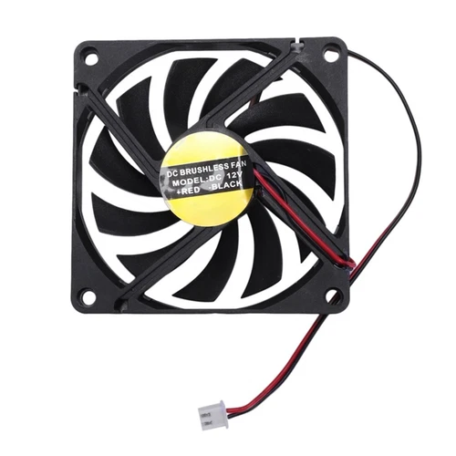 80mm 2 Pin Connector Cooling Fan Low Pressure for PC Computer Case CPU4742