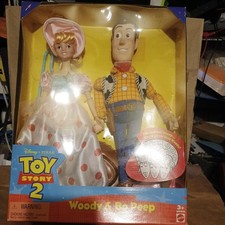 Woody & Bo PEEP Toy Story 2 Doll Gift Set 1999 Mattel 23785 NRFB