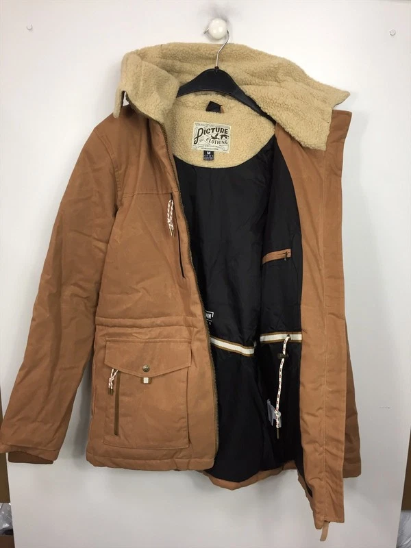 Picture Organic Clothing Herren Jacke Parka Outdoorjacke, Hellbraun , M - Bild 4 von 4