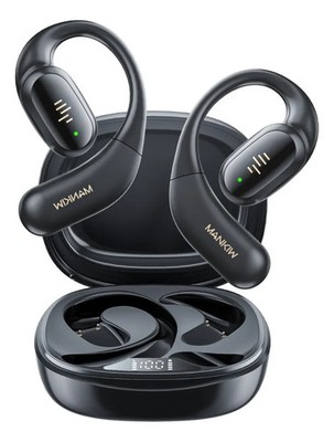 Kabellos Sportkopfhörer Open Ear Kopfhörer Bluetooth 5.3 Kopfhörer mit Mikrofon