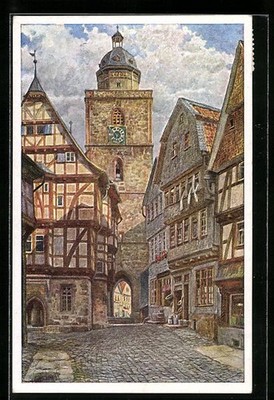 Artists' Collective Alsfeld, street scene in the town