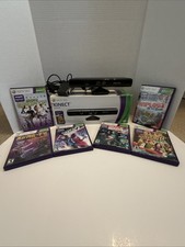 Xbox 360 Kinect Sensor mit 6 Spielen Bundle