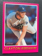 Clayton Kershaw - 2024 Topps Heritage - Pink Border #75BS-20