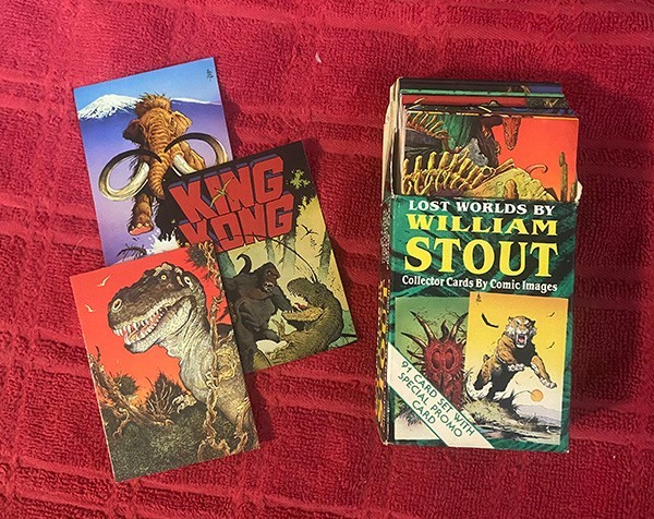 William Stout Trading Cards - Lost Worlds!