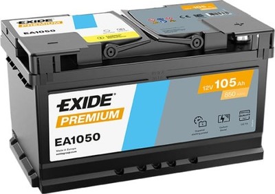 Exide EA1050 Premium 105Ah Autobatterie 600 402 083