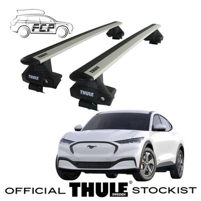 Thule WingBar Evo Silver Roof Bars Set to suit Ford Mustang Mach-E 21-25