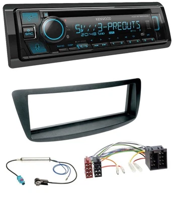 Kenwood Bluetooth USB CD MP3 DAB Autoradio für Citroen C1 Peugeot 107 Fakra Phan - Bild 1 von 4