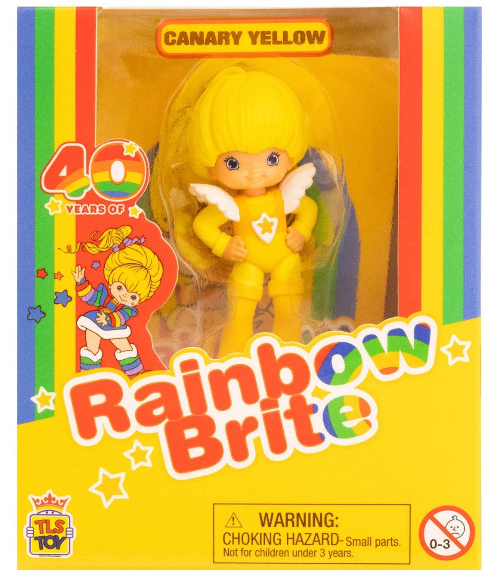 Rainbow Brite Mini Figure TLS CheeBee Rare Canary Yellow | eBay