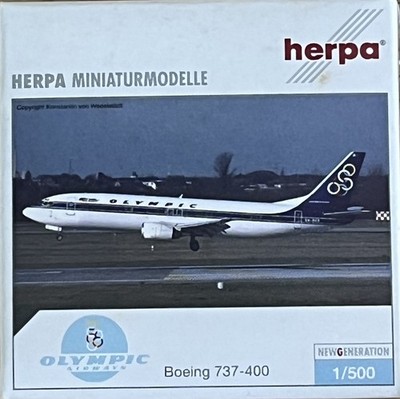 Herpa Wings 1:500 Olympic Airways Boeing 737-400 SX-BKB 512954