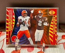 2024 Illusions Football Deshaun Watson And Amari Cooper Trophy Hunters 1/3 Rare 