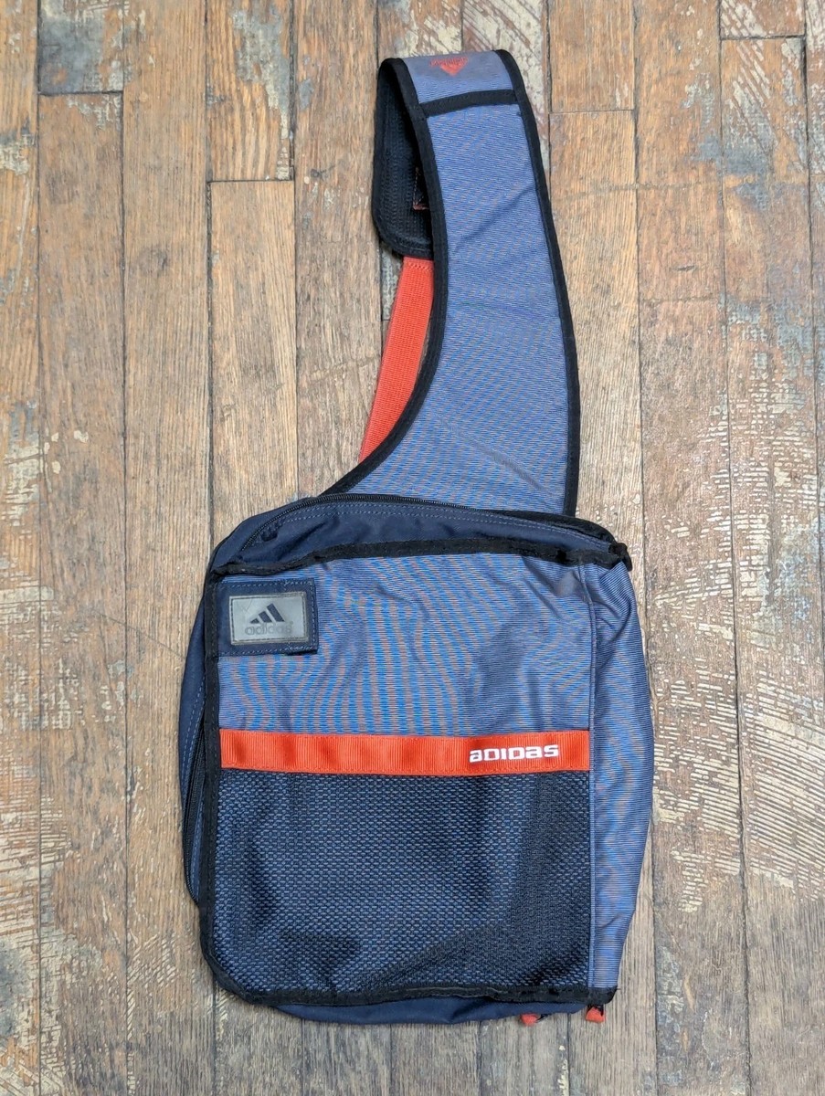 Vintage Adidas Sling Shoulder Bag Backpack Single Strap Messenger