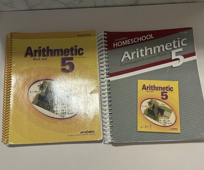 Abeka Arithmetic 5 Fourth Edition Work-Text Answer Key & Curriculum Lesson Plans