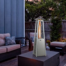 Tangkula Portable Patio Heater, 10,000 BTU Outdoor Tabletop Heater with Stainles