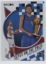 2020-21 Panini Recon Eyes on the Prize Red 123/199 Dirk Nowitzki #6 HOF 11wn