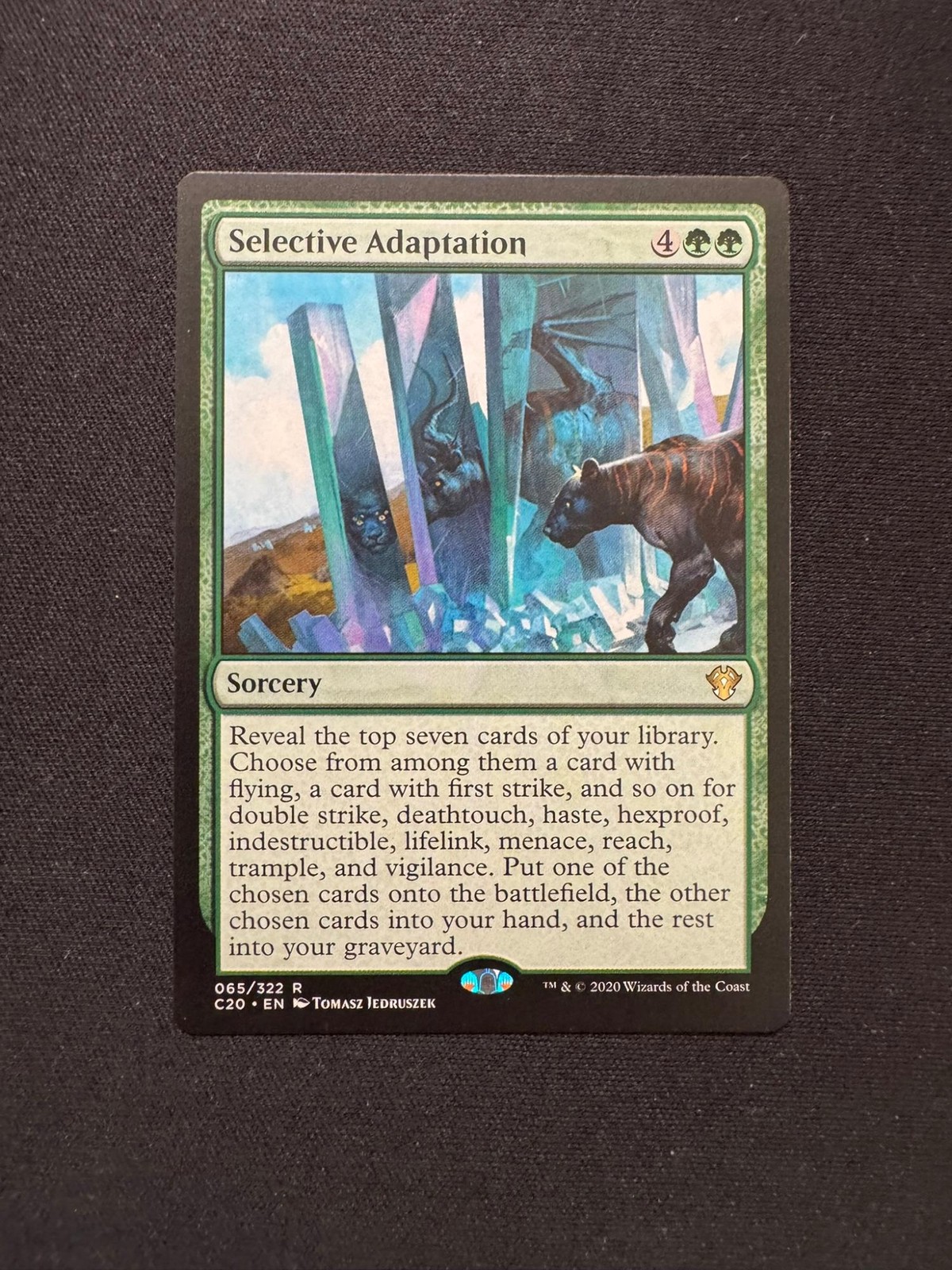 SELECTIVE ADAPTATION Commander 2020 - Magic: The Gathering - NM/M