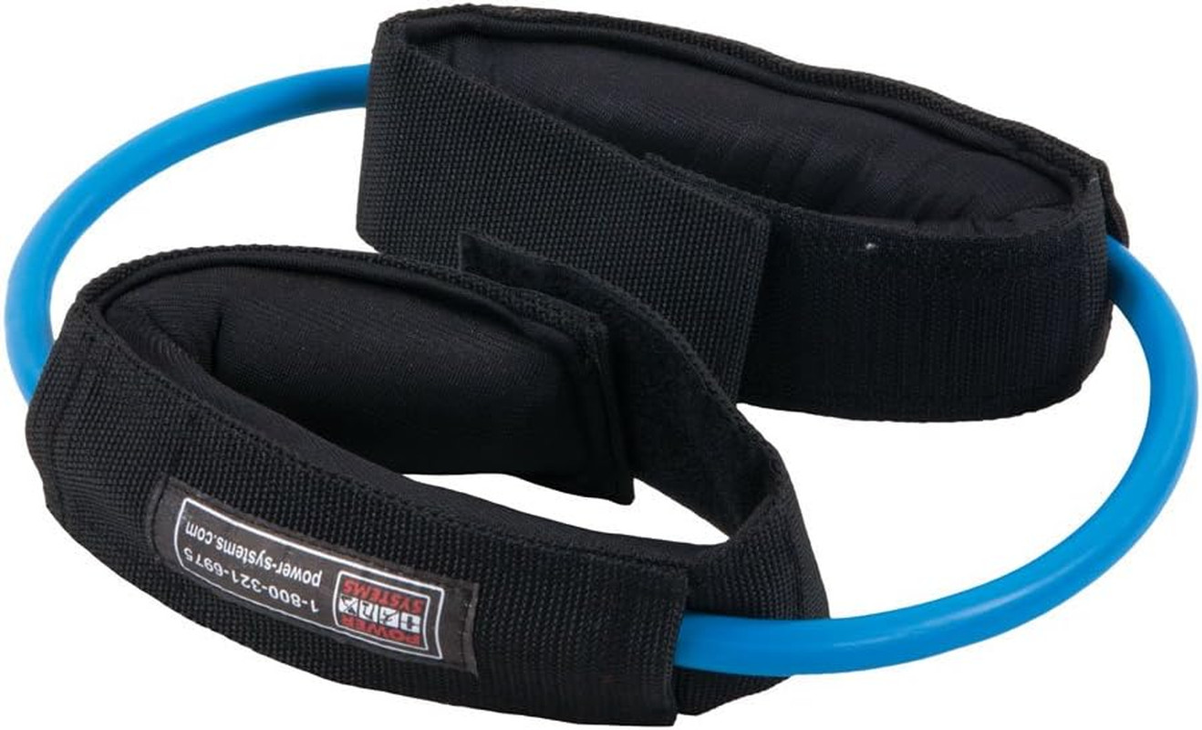 Versa Cuff, 2 Padded Cuffs with Resistance Tubes for Wrists and Ankles